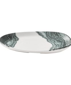 Churchill Tide Organic Platters Black 220x130mm 6 Pack (JM036)