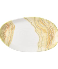 Churchill Tide Organic Platters Gold 220x130mm 6 Pack (JM041)