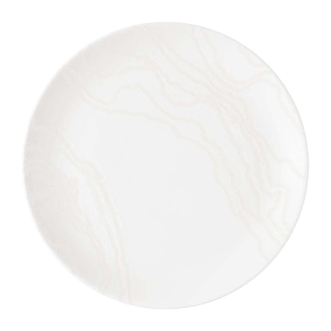 Churchill Tide Coupe Plates White 288mm 12 Pack (JM042)