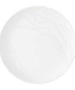 Churchill Tide Coupe Plates White 217mm 12 Pack (JM044)