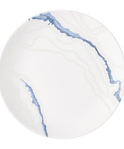 Churchill Tide Coupe Plates Blue 217mm 12 Pack (JM057)