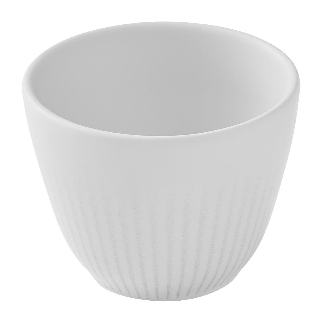 Churchill Era Chip Cups Grey 100mm 12 Pack (JM075)