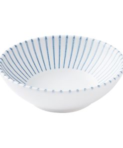 Churchill Era Contour Shallow Bowls Blue 130mm 12 Pack (JM086)
