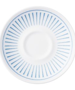 Churchill Era Cappuccino Saucers Blue 118mm 12 Pack (JM092)