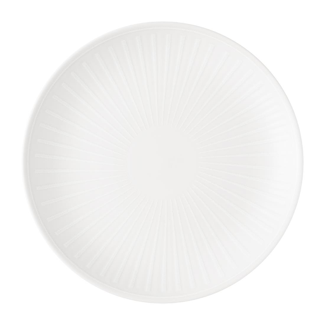 Churchill Era Coupe Plates White 217mm 12 Pack (JM095)