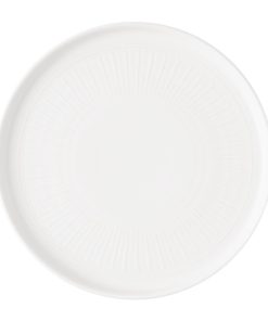 Churchill Era Walled Plates White 260mm 6 Pack (JM099)