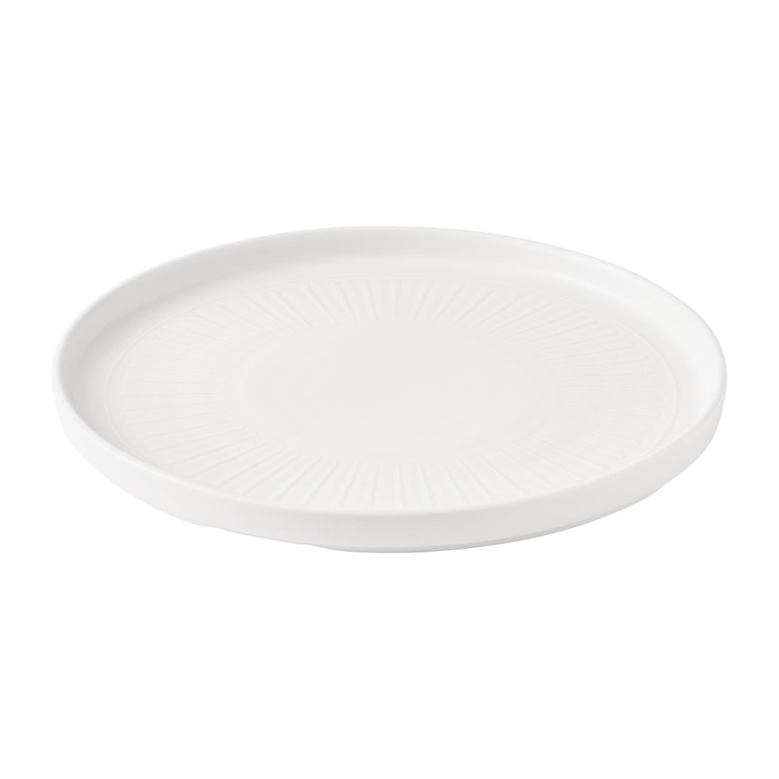 Churchill Era Walled Plates White 260mm 6 Pack (JM099)