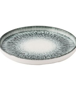 Churchill Inked Lume Walled Plates Black 157mm 6 Pack (JM119)