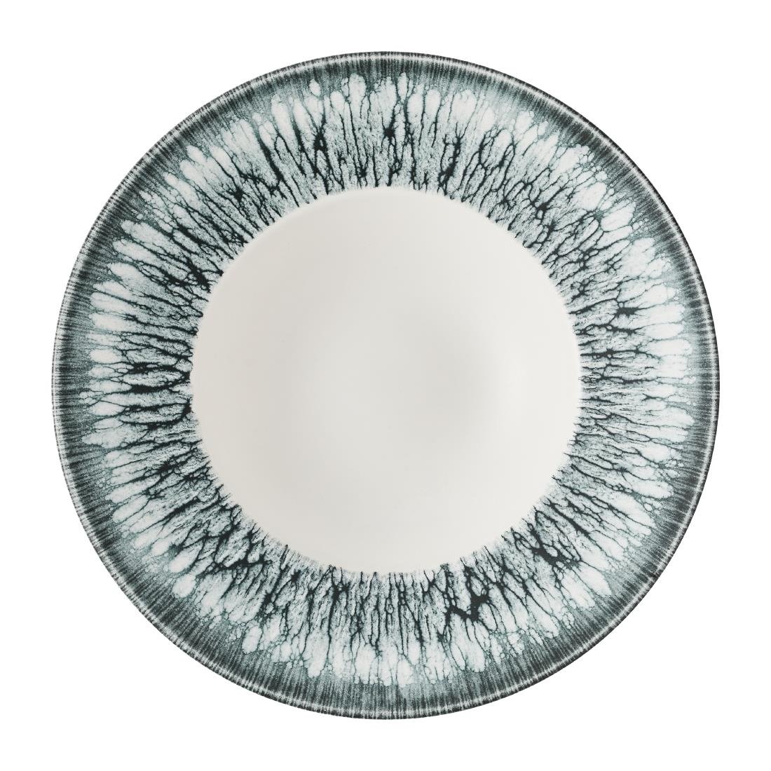 Churchill Inked Lume Wide Rim Bowls Black 240mm 12 Pack (JM121)