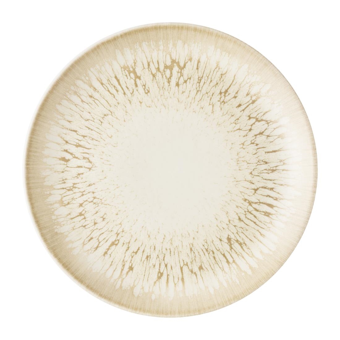 Churchill Lume Coupe Plates Natural 288mm 12 Pack (JM127)