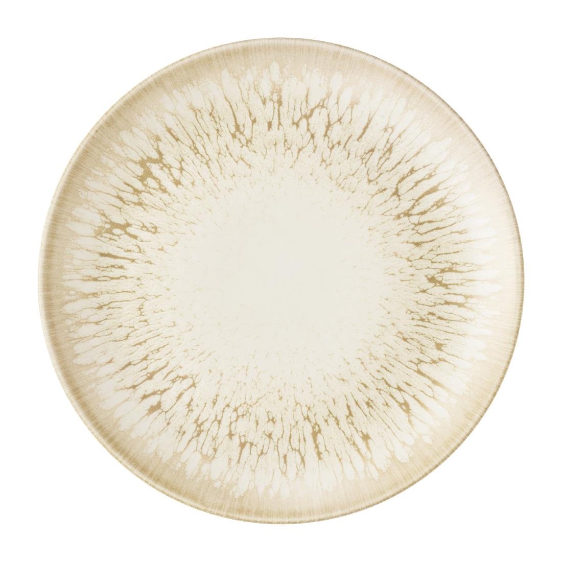 Churchill Lume Coupe Plates Natural 260mm 12 Pack (JM128)