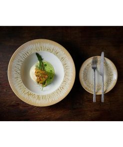 Churchill Lume Coupe Plates Natural 165mm 12 Pack (JM130)