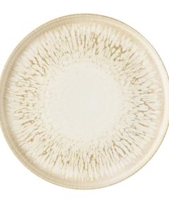 Churchill Inked Lume Walled Plates Natural 260mm 6 Pack (JM138)