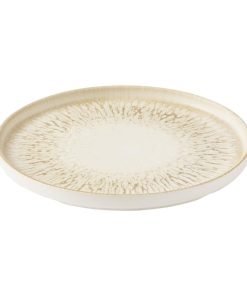 Churchill Inked Lume Walled Plates Natural 260mm 6 Pack (JM138)