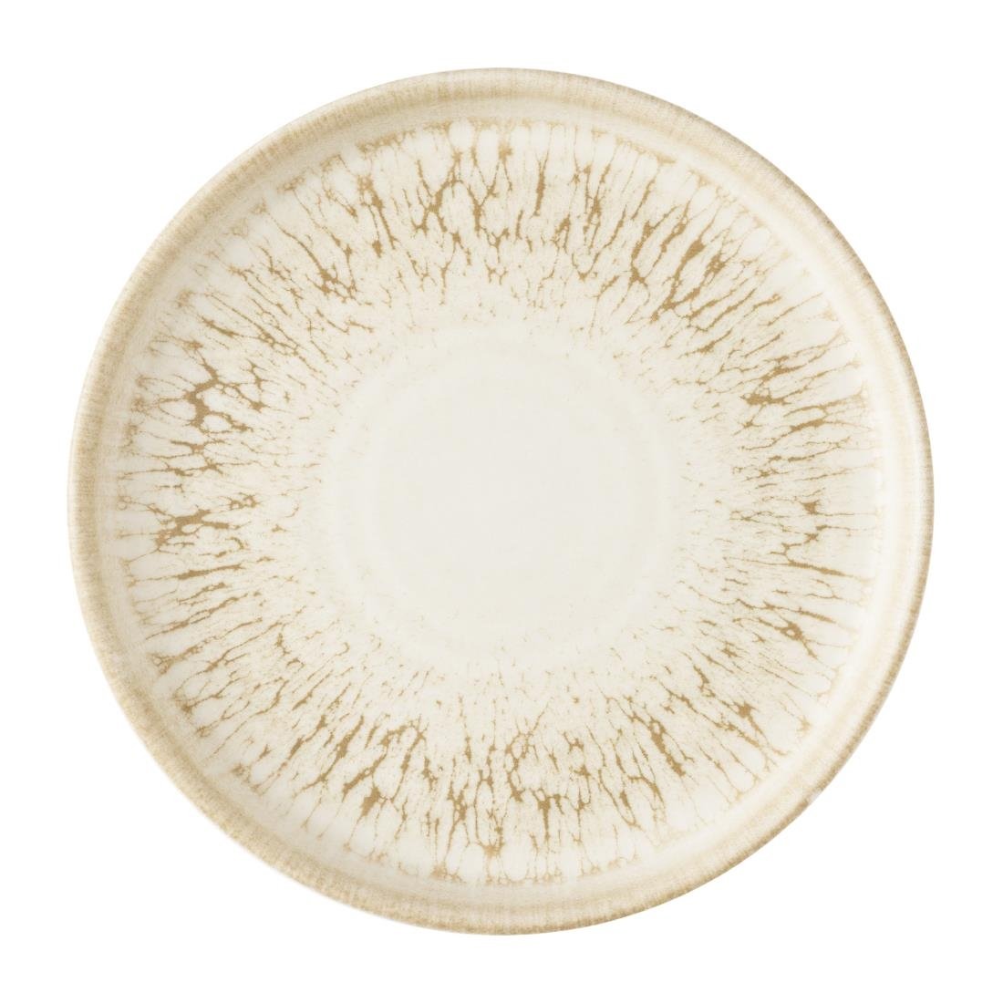 Churchill Inked Lume Walled Plates Natural 157mm 6 Pack (JM140)