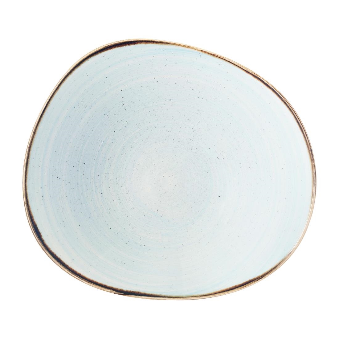 Churchill Stonecast Opal Organic Bowls Duck Egg Blue 250mm 12 Pack (JM158)