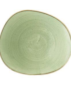Churchill Stonecast Opal Organic Bowls Sage Green 200mm 12 Pack (JM165)