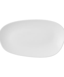 Churchill Opal Platters White 260x150mm 12 Pack (JM174)