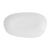 Churchill Opal Platters White 220x130mm 12 Pack (JM175)