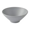Churchill Emerge Melamine Rippled Small Bowl Seattle Grey 200mm 6 Pack (JM181)