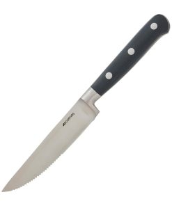 Comas Steak Knives Black Handles 258mm 6 Pack (JM195)