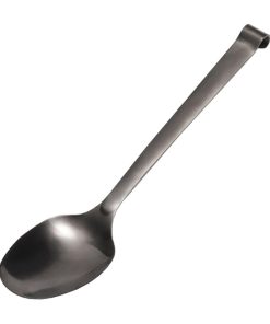 Comas Serving Spoons Black 300mm 10 Pack (JM253)