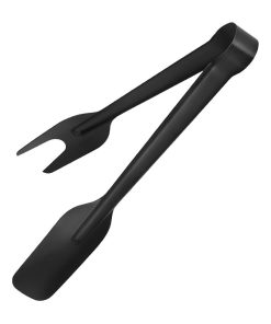 Comas Serving Tongs Black 240mm 10 Pack (JM259)