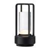 Utopia Cuba LED Cordless Table Lamps Black 175mm 6 Pack (JM310)