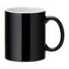 Utopia Pure White Straight-Sided Mugs Black 340ml 12 Pack (JM313)