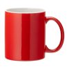 Utopia Pure White Straight-Sided Mugs Red 340ml 12 Pack (JM314)