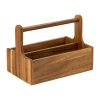 Utopia Large Wooden Table Caddy 2 Pack (JM323)