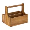 Utopia Medium Wooden Table Caddy 2 Pack (JM324)
