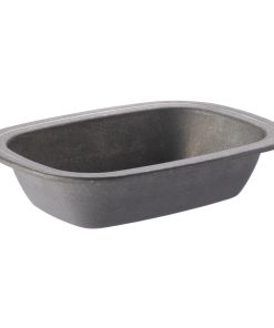 Utopia Vintage Steel Pie Dishes 200x140mm 6 Pack (JM333)