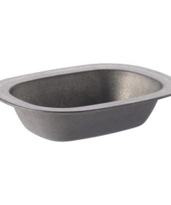 Utopia Vintage Steel Pie Dishes 160x120mm 6 Pack (JM334)