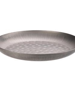 Utopia Seafood Tower Serving Bowl Vintage Steel 350mm (JM338)