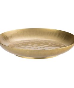 Utopia Seafood Tower Serving Bowl Vintage Gold 245mm (JM341)