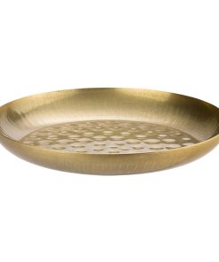 Utopia Seafood Tower Serving Bowl Vintage Gold 295mm (JM342)