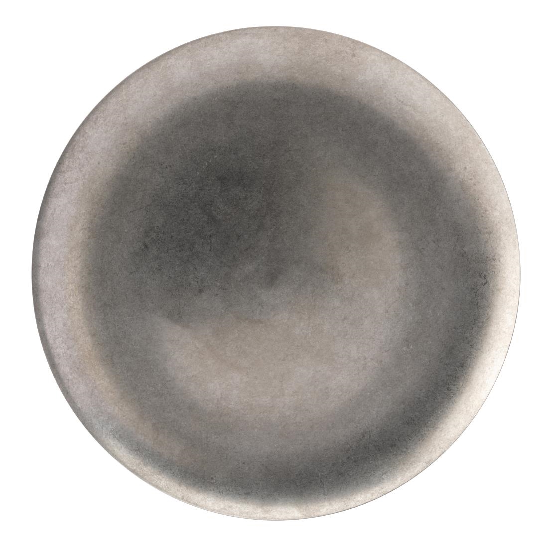 Utopia Artemis Plates Rumbled Steel 230mm 6 Pack (JM360)