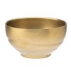 Utopia Artemis Double Walled Bowls Rumbled Gold 120mm 6 Pack (JM365)