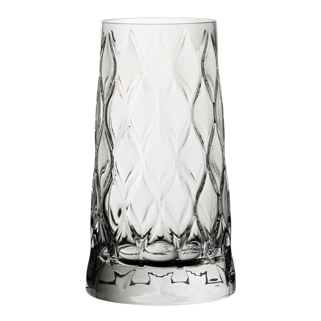 Pasabahce Leafy Long Drink Tumblers 450ml 6 Pack (JM417)