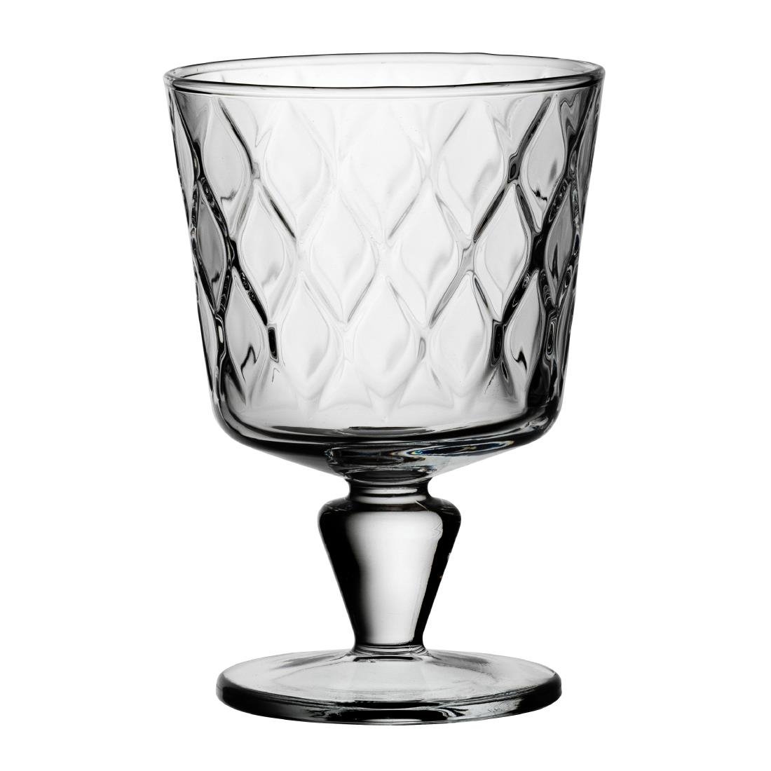 Pasabahce Leafy Goblet Glasses 270ml 24 Pack (JM419)