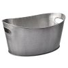 Utopia Gunmetal Handled Ice Bath 400x300mm 2 Pack (JM436)