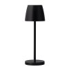 Utopia Mini Montserrat LED Cordless Table Lamps Black 260mm 6 Pack (JM442)