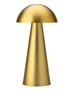 Utopia Grenada LED Cordless Table Lamps Gold 225mm 6 Pack (JM444)