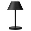 Utopia Bonaire LED Cordless Table Lamps Black 190mm 6 Pack (JM447)