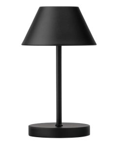 Utopia Bonaire LED Cordless Table Lamps Black 190mm 6 Pack (JM447)