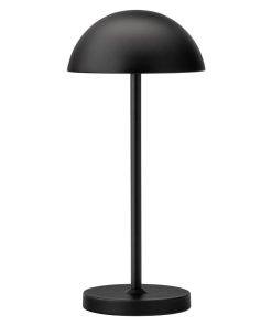 Utopia Tonga LED Cordless Table Lamp Black 260mm 6 Pack (JM449)