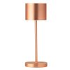 Utopia Tahiti LED Cordless Lamp Brushed Copper 260mm 6 Pack (JM454)