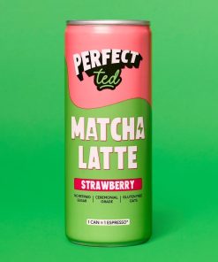 PerfectTed Matcha Latte Strawberry 250ml 12 Pack (KA791)