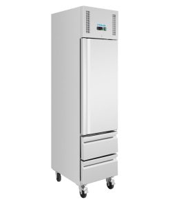 Polar G-Series Single Door and 2 Drawer Slimline GN Cabinet Freezer 180Ltr (UA116)